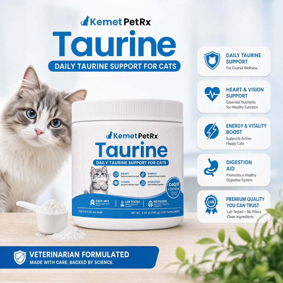 KemetPetRx Taurine